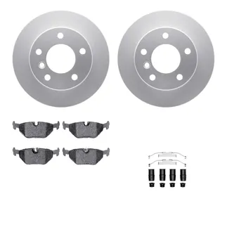 R1 Concepts WDUH1-31168 Carbon Series Brake Rotors W/ 5000 Oep Brake Pads & Hdw